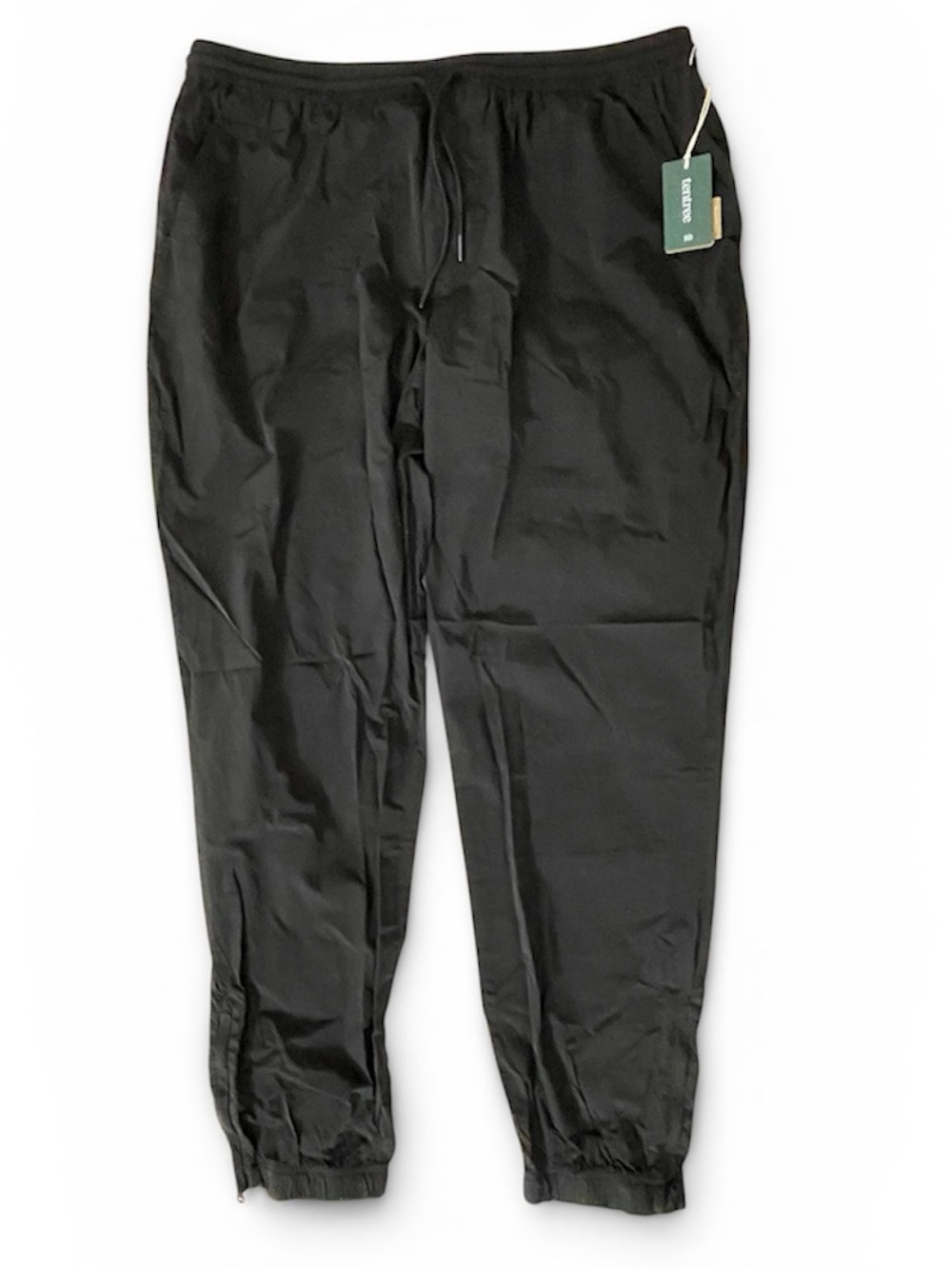 Tentree Recycled Nylon Lightweight Joggers Track Pant Mens XXL Black NWT